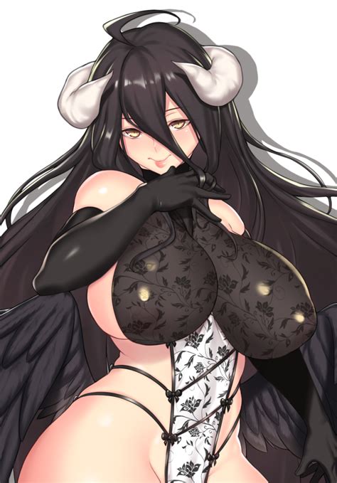 Aster Crowley Albedo Overlord Overlord Maruyama Highres Tagme 1girl Breasts Large