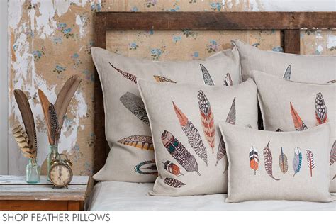 Coral & Tusk - Embroidered Decorative Pillows | Feather pillows, Pillows, Decorative pillows