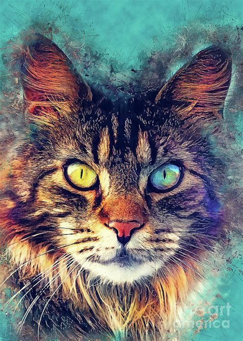 Cat Friday Digital Art By Justyna Jaszke Jbjart Fine Art America