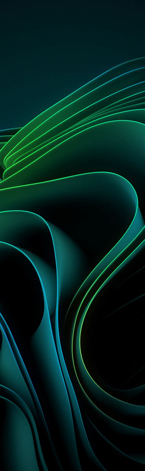 800x2600 Windows 11 4k Green Glow 800x2600 Resolution Wallpaper Hd Hi