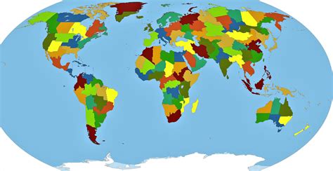 Mapa Do Mundo Completo