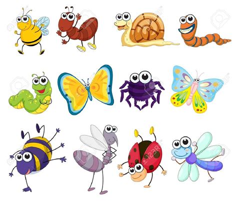 Illustration Of A Group Of Bugs Royalty Free Cliparts Vectors And