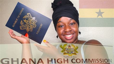Ghana Visa And Passport Application Process In Uk Youtube