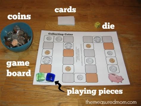 Collecting Coins Game The Measured Mom