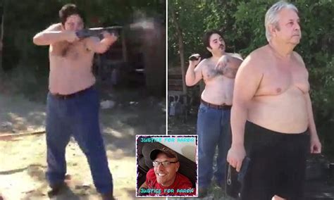 texas man and son filmed shooting dead neighbor in row over trash daily mail online