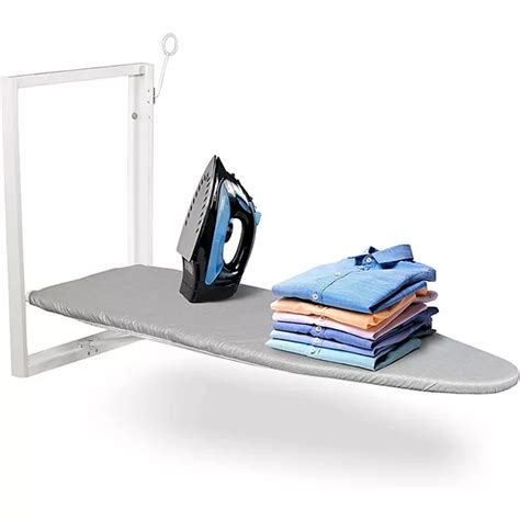 Ivation Ironing Board Wall Mount Iron Board Holder And Ironing Board Cover