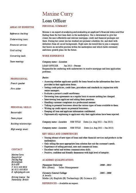 Our cv examples will give you inspiration on how to design the right cv for the job. Commercial loan documentation manager