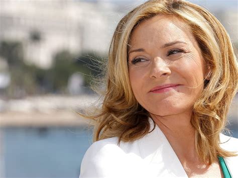 Actrices Kim Cattrall Actriz Rubia Celebridad Cara Chica Sonrisa