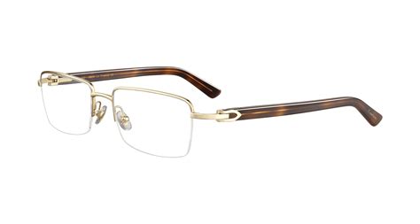 cartier frames for men ct0042o gold cartier men s glasses