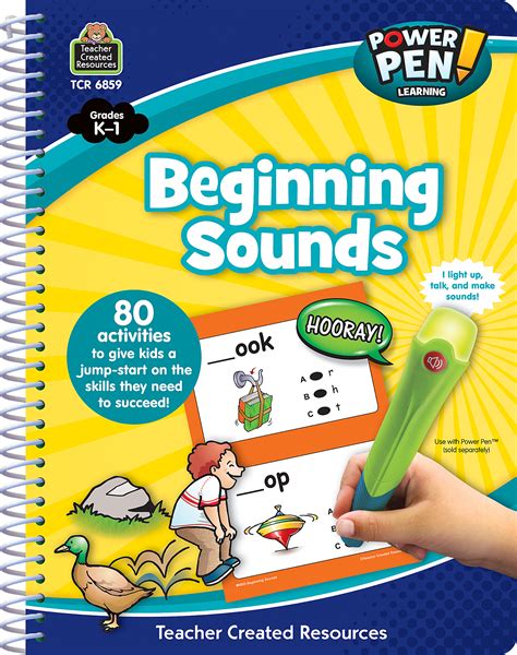 Power Pen Learning Book: Beginning Sounds - TCR6859 | Teacher Created ...