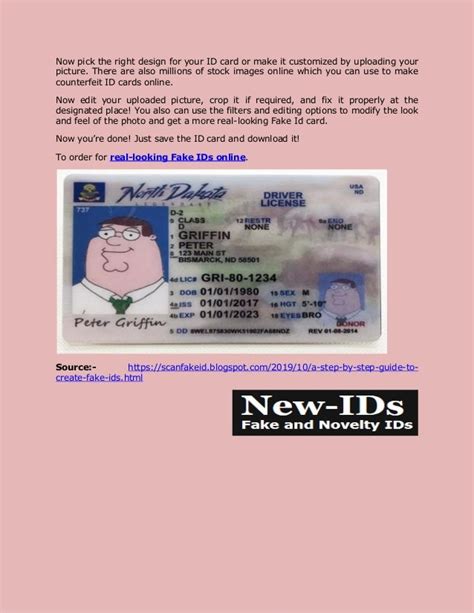 A Step By Step Guide To Create Fake Ids Online