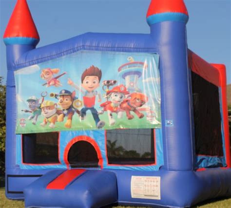 Paw Patrol Bounce House Rental Bouncing All Around And Party Rentals