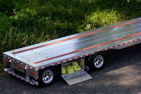 Flatbed Trailer Model Truck Kits