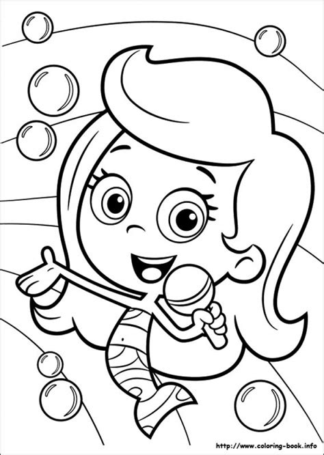 Get This Free Bubble Guppies Coloring Pages 119150