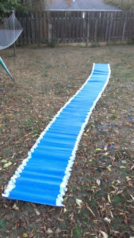 Don't forget to like, comment. Our DIY Aisle Runner is FINISHED!