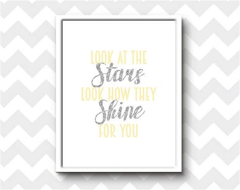 Quote Posters Quote Print Quote Wall Art Quotes Look At The Stars