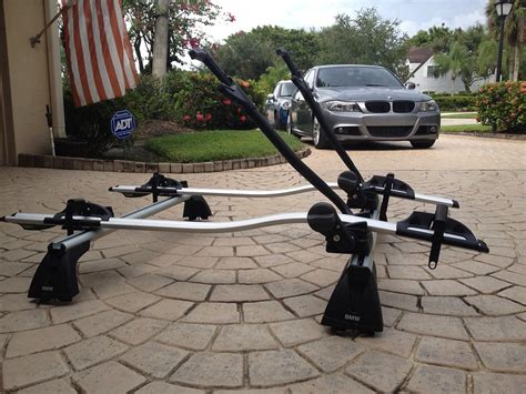 Why you'd want a bmw e46 m3. FS: BMW OEM Roof Racks 2 Bike Carriers