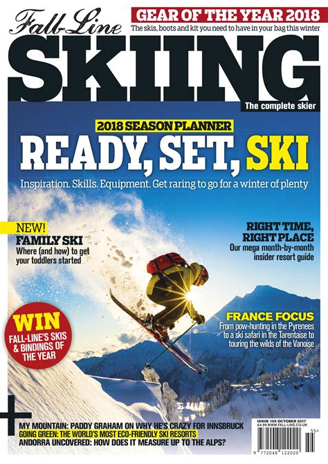 The First Fall Line Skiing Issue Of The Season Is Here Fall Line
