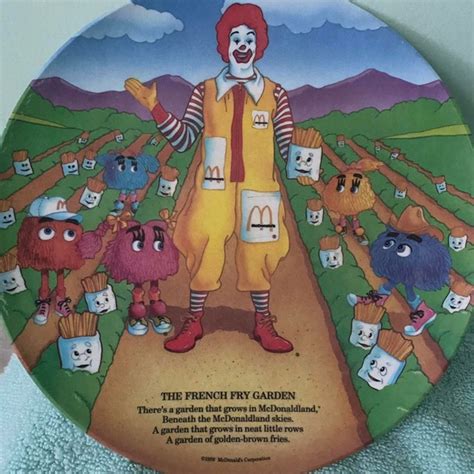 Dining Vintage Mcdonalds Plate Poshmark