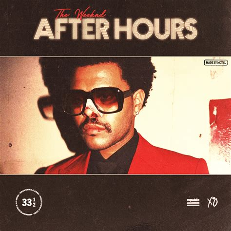 The Weeknd After Hours Rfreshalbumart