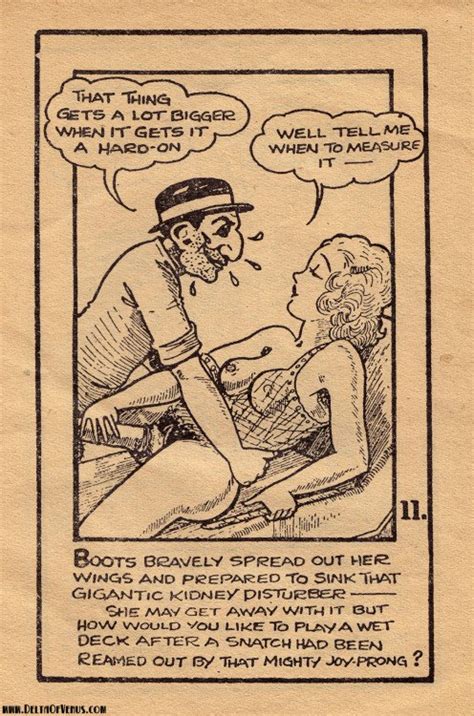 Vintage Erotic Cartoon Sex Drawings