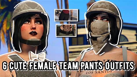 Gta 5 Online Cute Female Team Pants Outfits Xbox Oneseries Xands