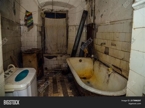 Dirty Messy Bathroom Image And Photo Free Trial Bigstock