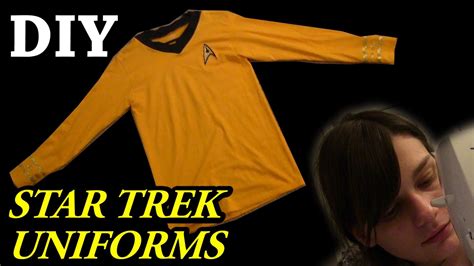 Diy Star Trek Uniforms Tos Star Trek Costume Star Trek Party Star