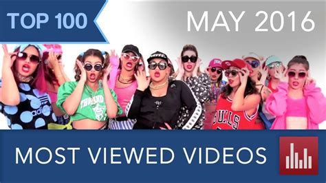 Top 100 Most Viewed Youtube Videos May 2016 Youtube