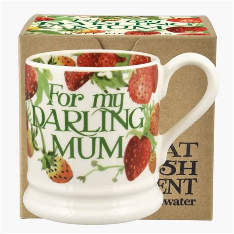 Emma Bridgewater Strawberries Darling Mum 12 Pint Mug Finch And Lane