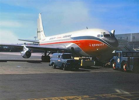 Braniff Airways B707 El Dorado Super Jet Vintage Airline Ads Boeing
