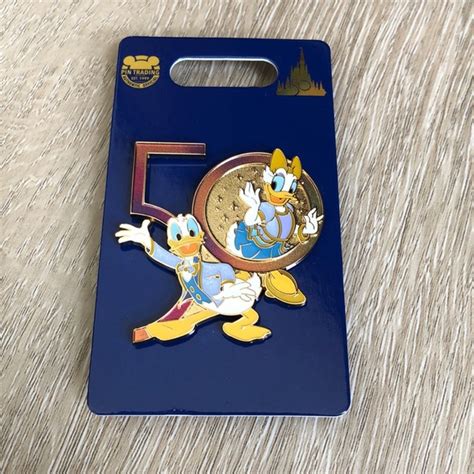 Disney Accessories New Disney 5th Anniversary Pin Of Donald And