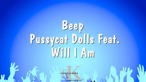 beep pussycat dolls feat will i am karaoke version youtube