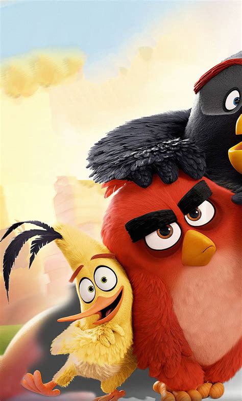 Download The Angry Birds Movie 2 Red And Chuck Wallpaper