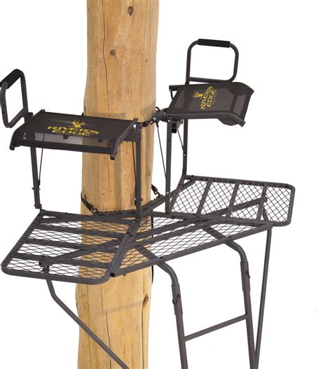 Rivers Edge Bowman 2 Person 19 Ladder Stand Tree Stand Hunting