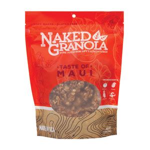 Naked Granola Taste Of Maui Bagged Granola Oz Pouch Nassau Candy