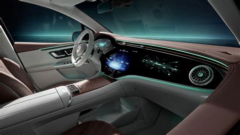 Mercedes Benz Eqe Suv Reveals Its Interior Prior To October 16 Debut