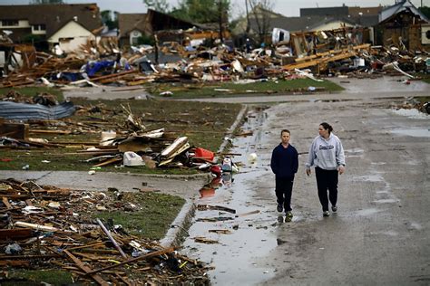 Tornado Tears Through Oklahoma City Suburb
