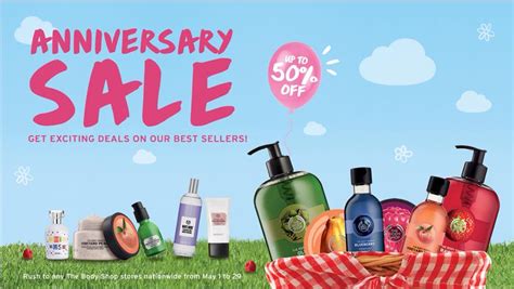 Manila Shopper The Body Shop Anniversary Sale Til May 2018