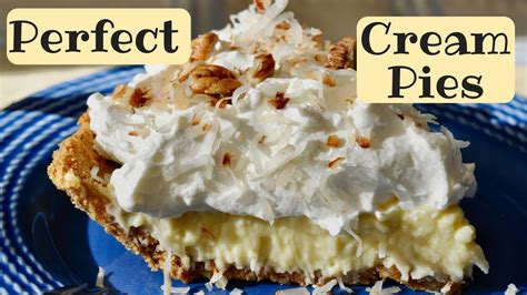 How To Make Perfect Cream Pies Youtube