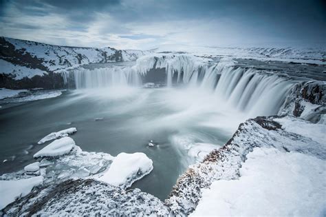 Godafoss Waterfall Of The Gods Iceland Photo One Big Photo