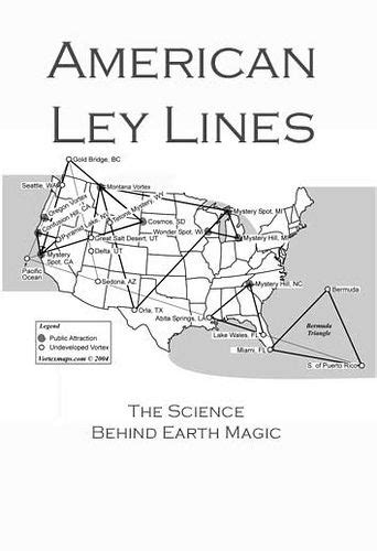 Ley Lines Us Map Viole Jesselyn