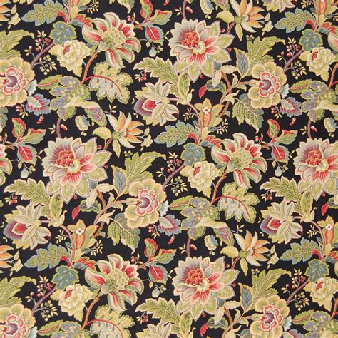 Floral Print Upholstery Fabric Lunarable Floral Fabric By The Yard