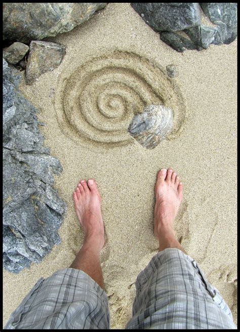 Spiral In The Sand Spirals In Nature Swirls Spiral