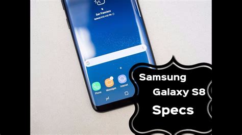 Samsung Galaxy S8 Edge Specs Youtube