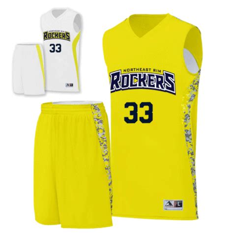 Russell Undivided Reversible Basketball Uniform Solid Single Ply Tsp
