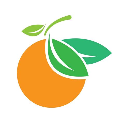 Premium Vector Orange Logo Design