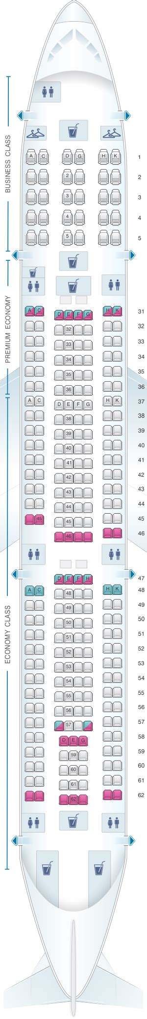 Seat Map China Southern Airlines Airbus A33a Seatmaestro