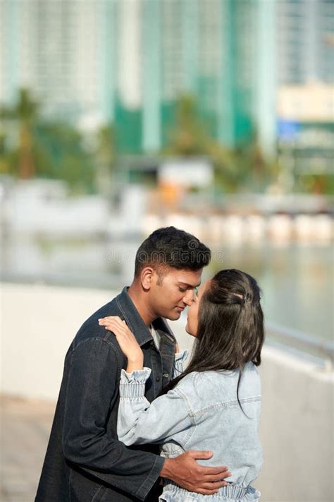 Couple Almost Kissing Stock Photo Image Of Beauty Relaxation 240618674
