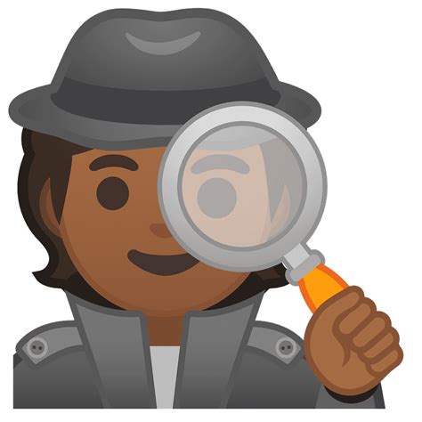 Detective Emoji Clipart Free Download Transparent Png Creazilla Riset